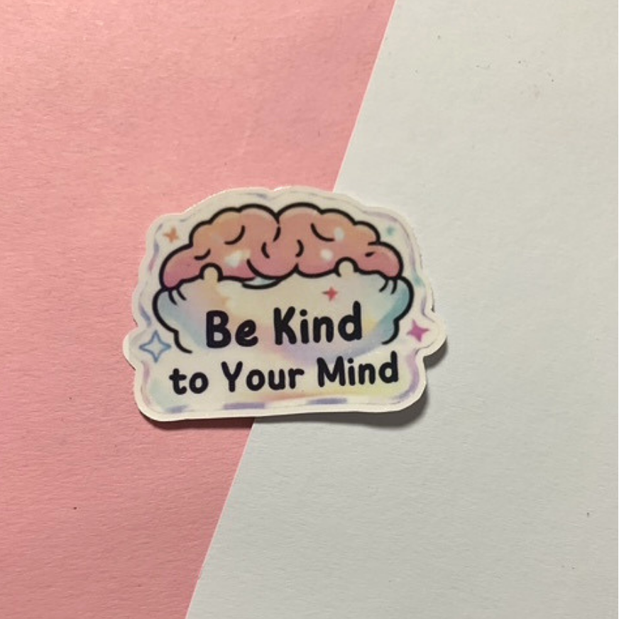 Cute Mental Health Sticker Pack 💖 | Kawaii Self Care Stickers | Waterproof Vinyl | Planner Laptop Decals | Handmade in Germany