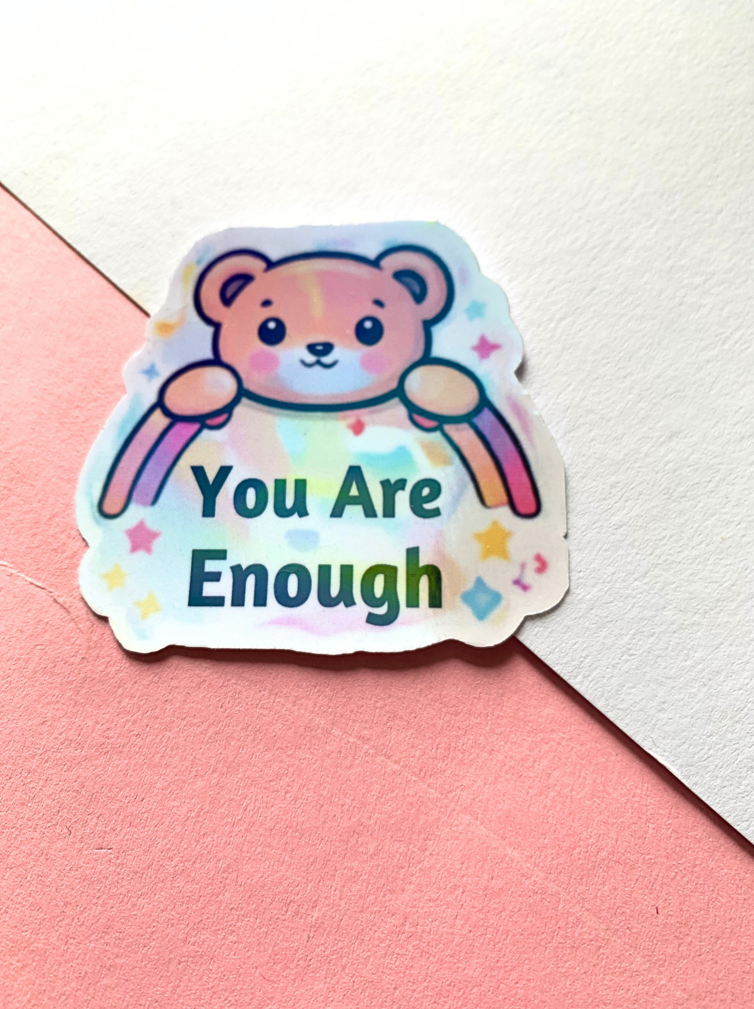 Mental Health Sticker Pack 2 | Self Care Stickers | Cute Kawaii Therapy Stickers | Positive Affirmation Vinyl Stickers