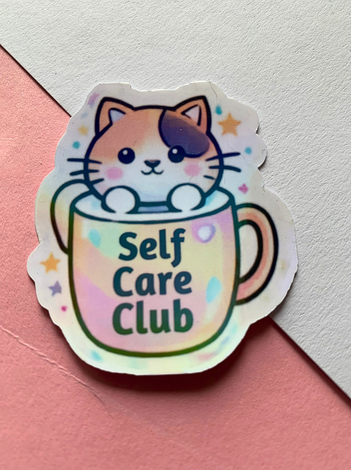 Mental Health Sticker Pack 2 | Self Care Stickers | Cute Kawaii Therapy Stickers | Positive Affirmation Vinyl Stickers