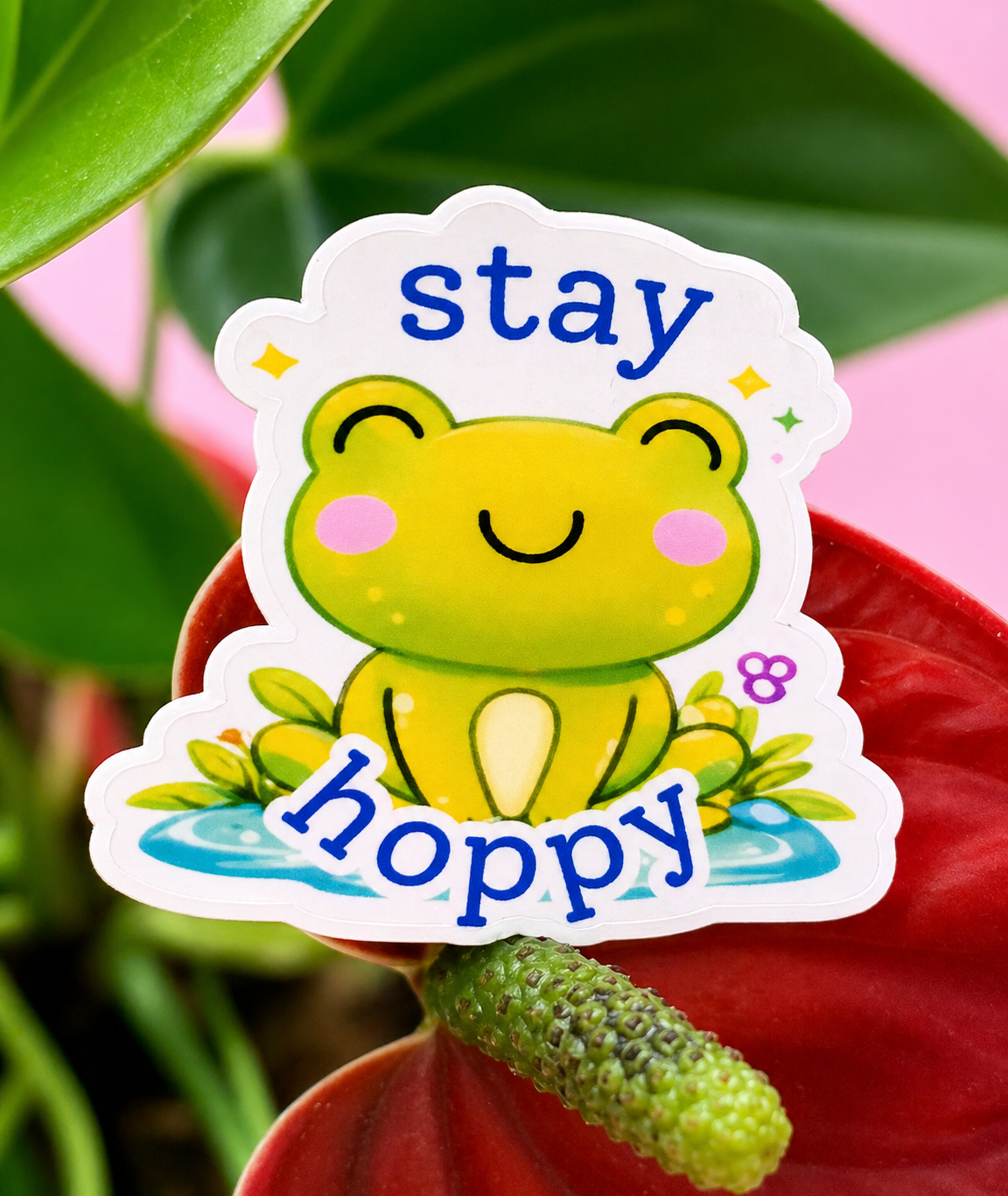Kawaii Mental Health Sticker Sheet 🌸 Cute Motivational Vinyl Stickers | Self Care, Positive Quotes, Planner & Journal Stickers