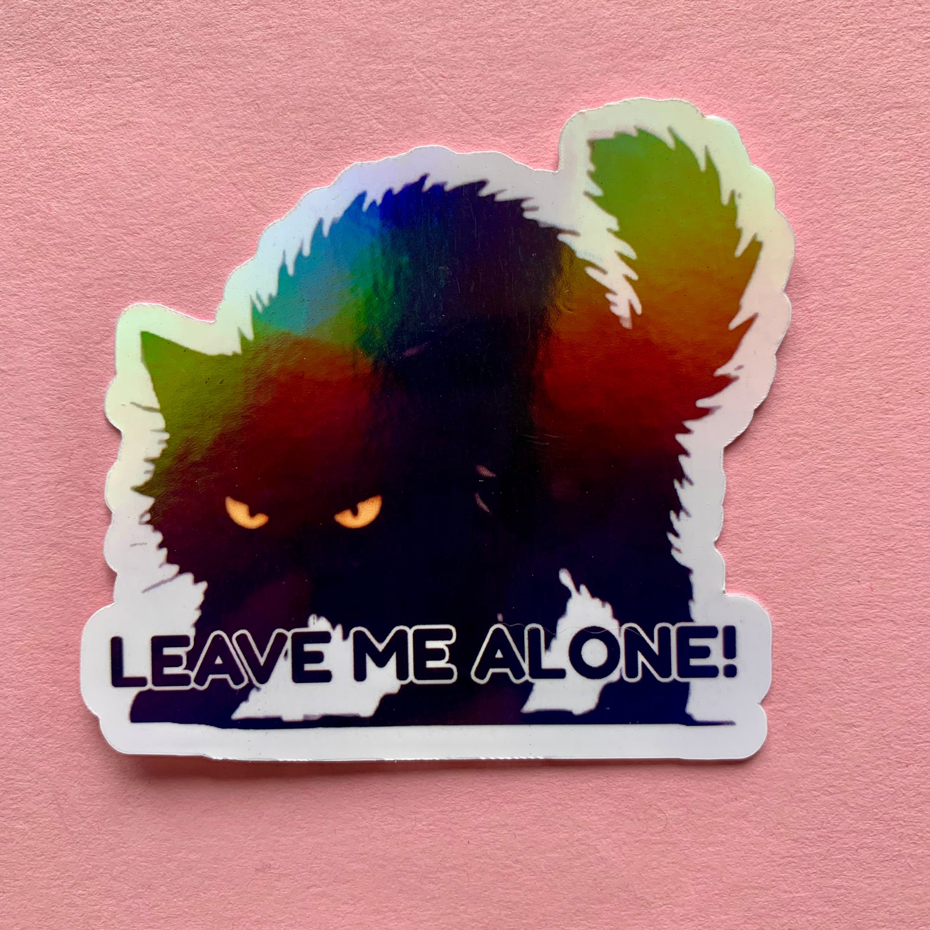 Burnout Cat Meme Sticker Pack | Funny Relatable Stickers | Waterproof Vinyl | Laptop, Journal, Gift